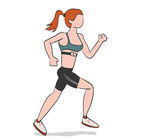 Woman running