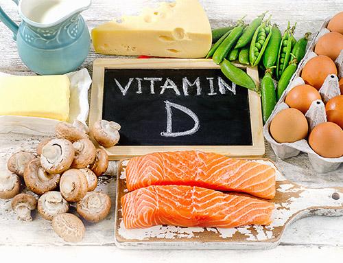 Foods containing vitamin D