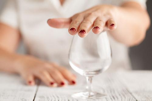 Saying no to alcohol