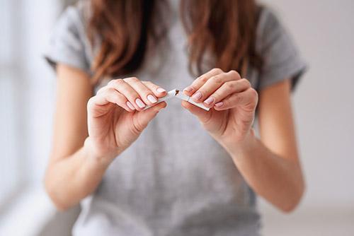Stopping smoking