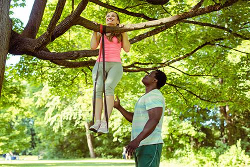 Exercising outdoors