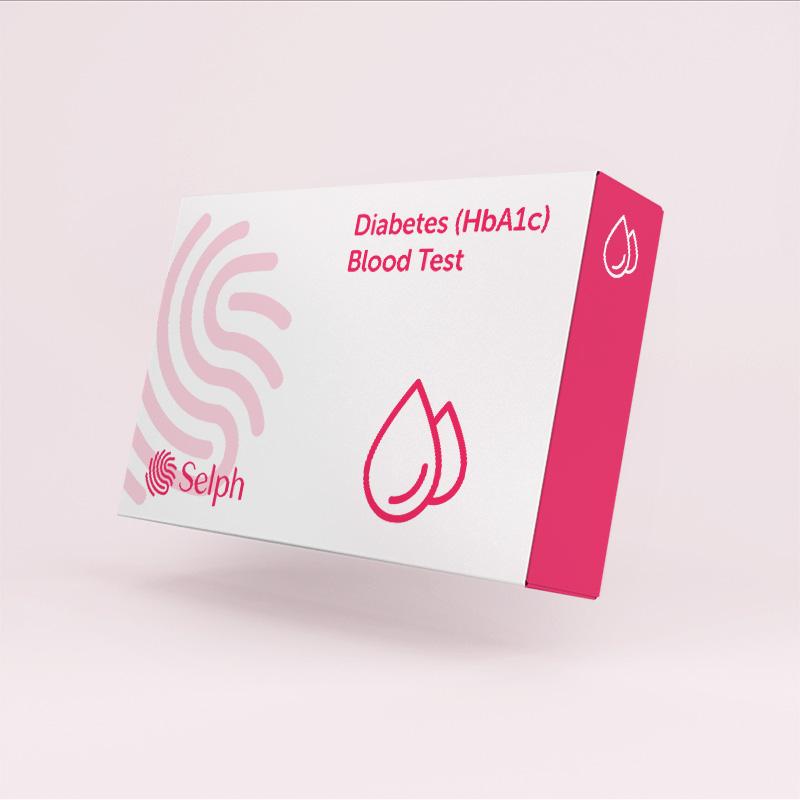 An HbA1c blood test kit