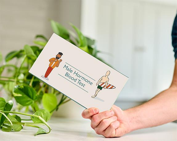 Male Hormone Blood Test Box