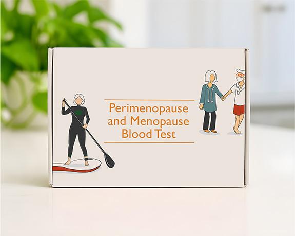 Perimenopause and menopause blood test kit