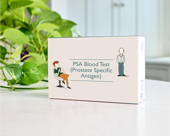 Prostate specific antigen (PSA) Blood Test Box
