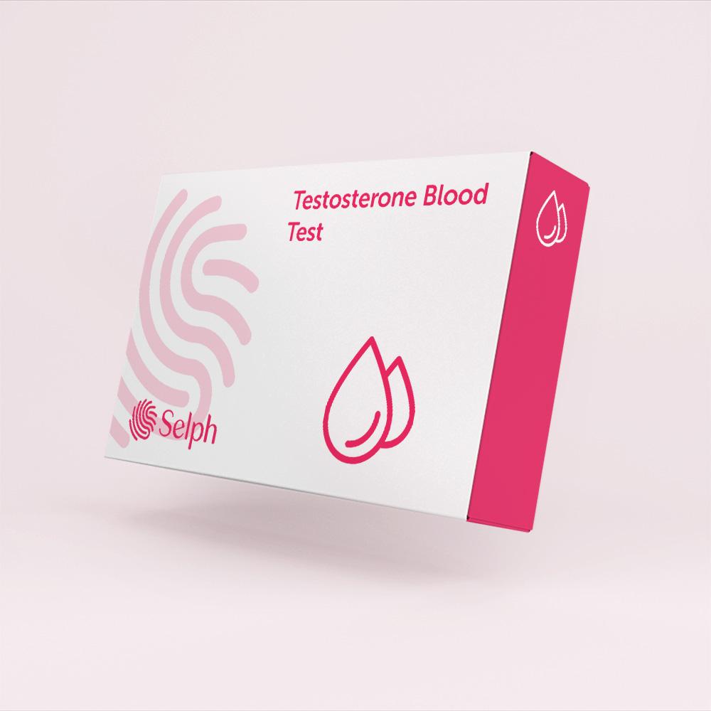 A testosterone blood test kit
