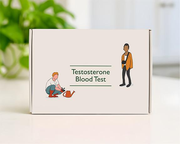 Testosterone Blood Test Box