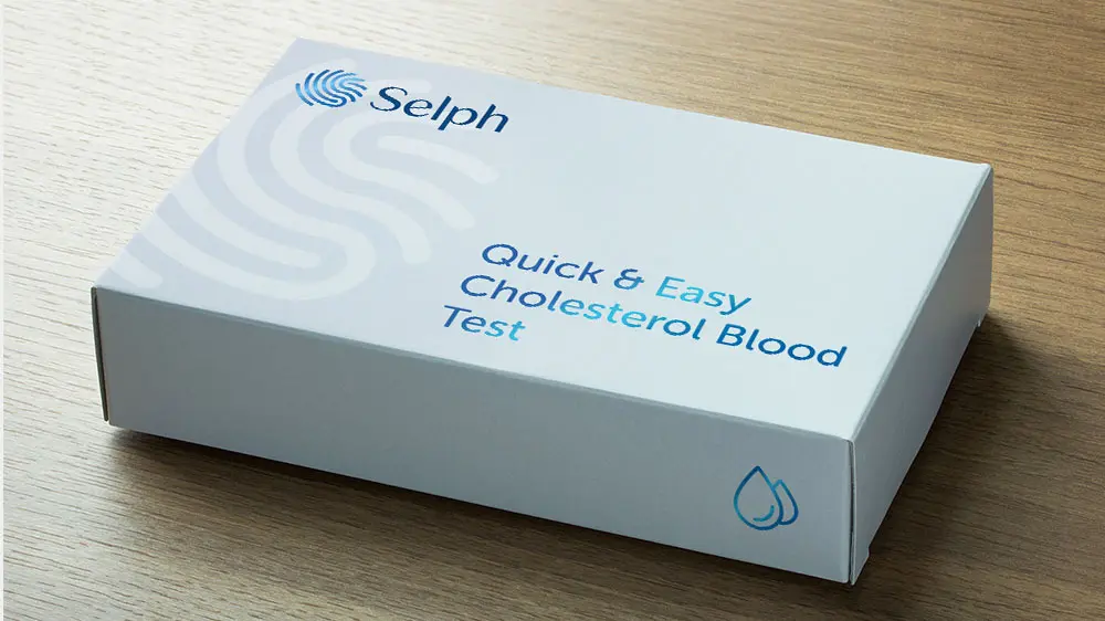 Selph Quick and Easy Cholesterol Blood Test