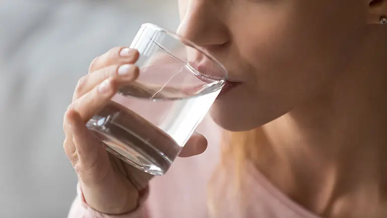 Get well hydrated before taking your finger-prick blood test